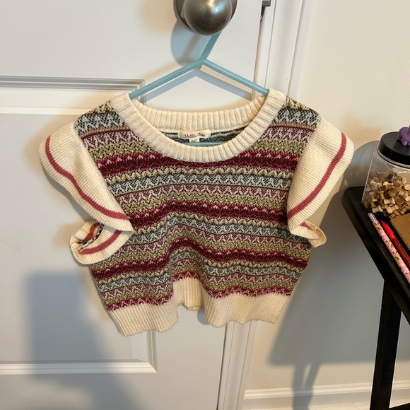 Size 10 Matilda Jane sweatervest - Picture 2 of 2
